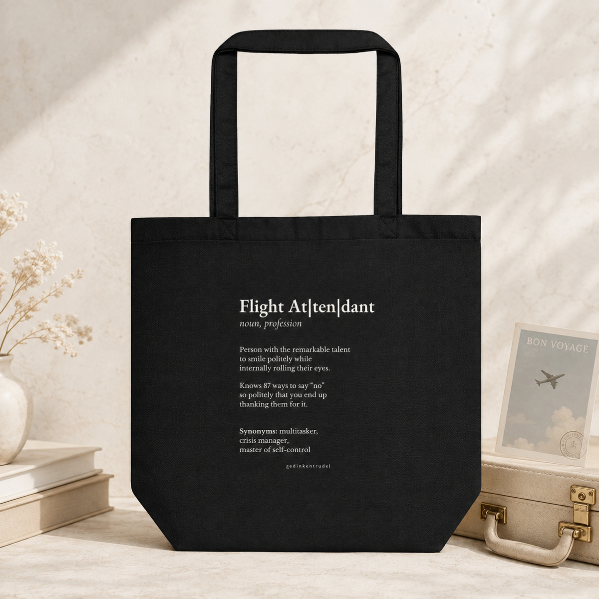 Flight Attendant – Tote Bag