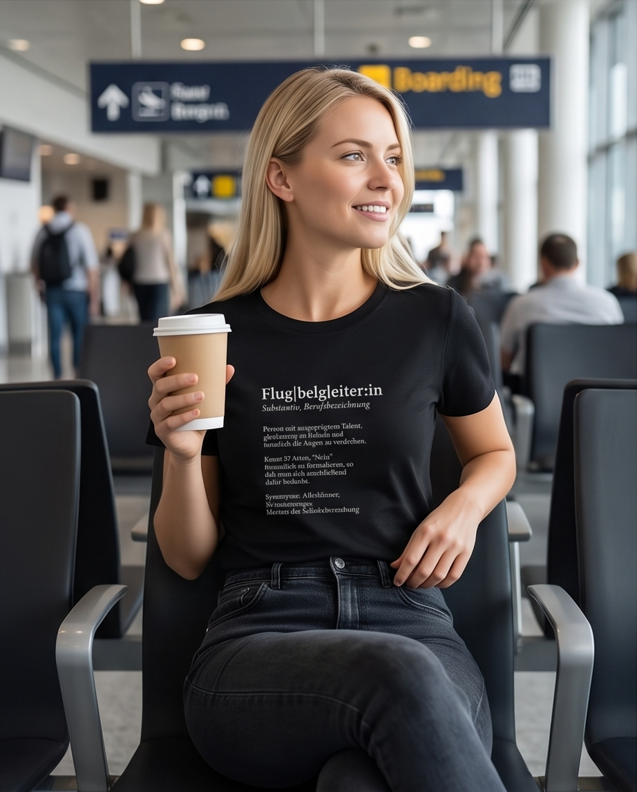 Flugbegleiter:in – Unisex T-Shirt