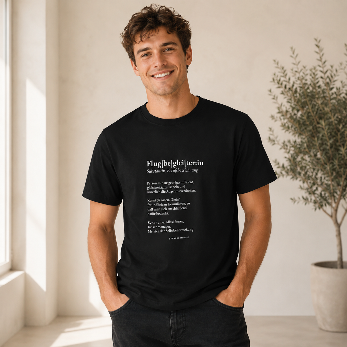 Flugbegleiter:in – Unisex T-Shirt