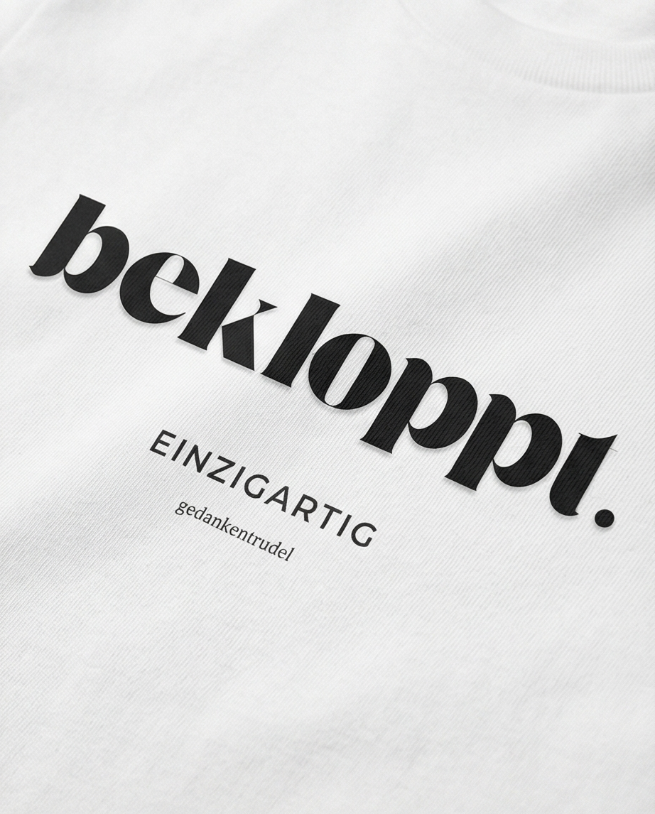 Bekloppt T-Shirt – Statement