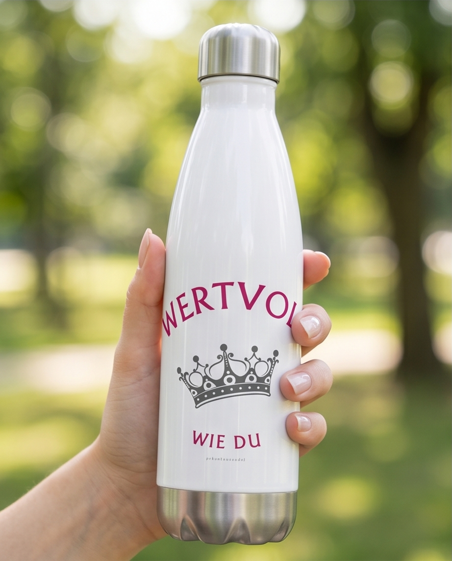 Wertvoll – Trinkflasche