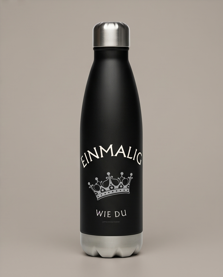 Einmalig – Trinkflasche
