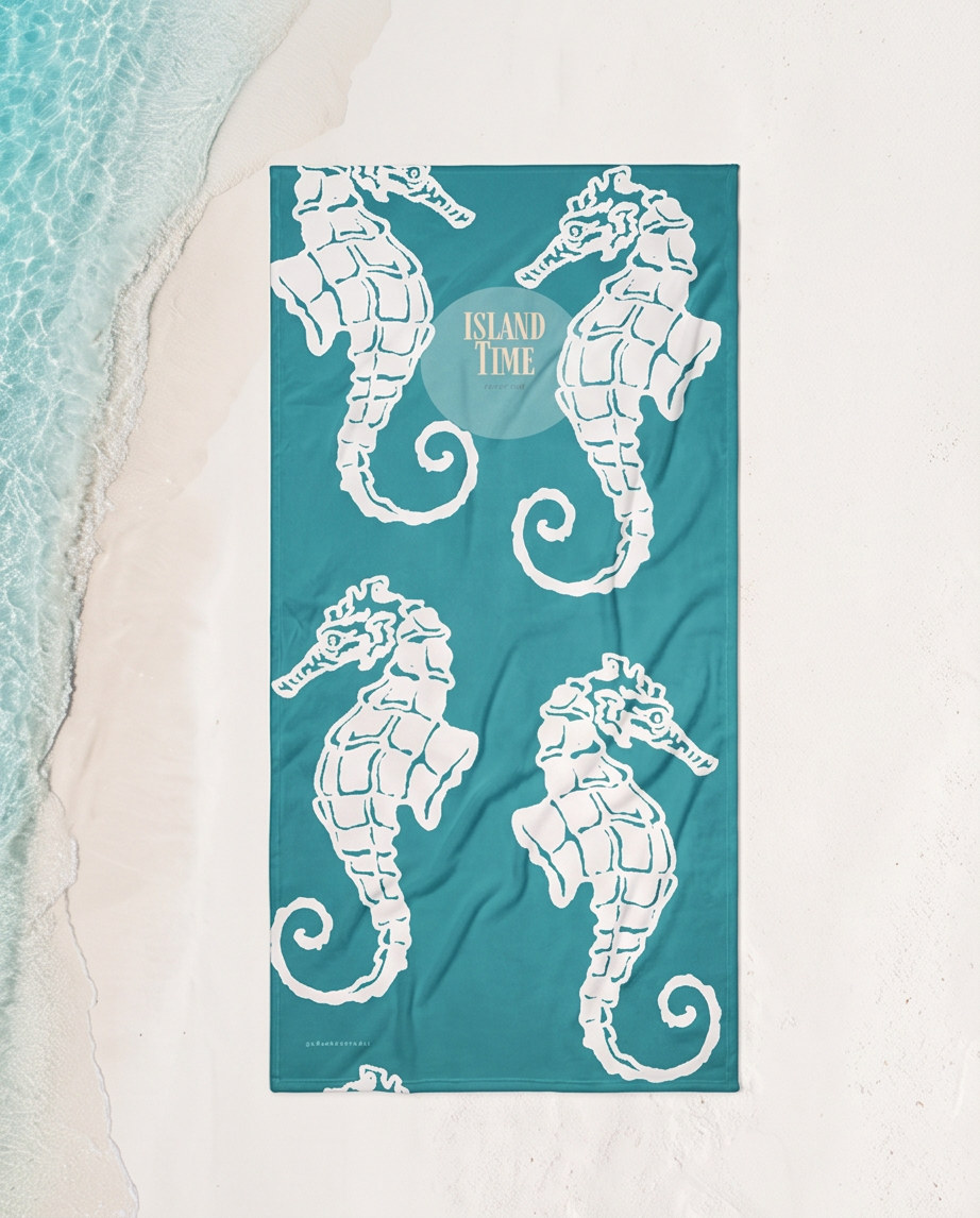 Island Time – Beach Towel