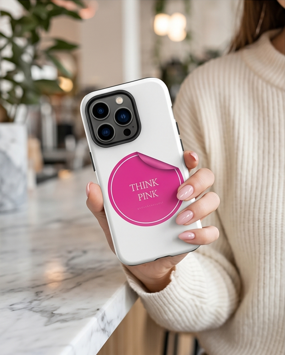 Think Pink – Handyhülle