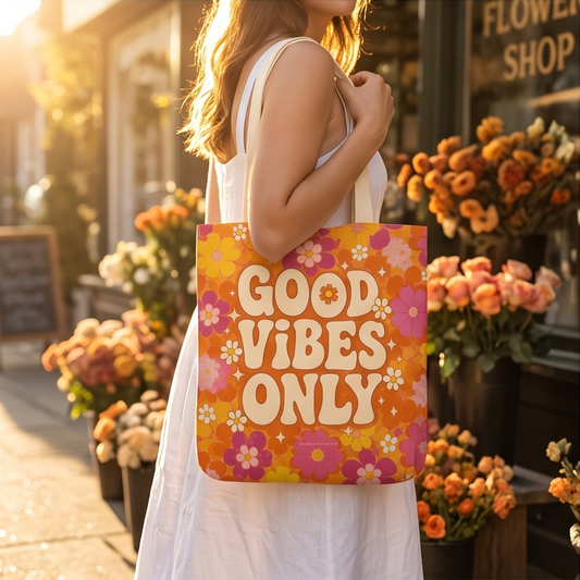 Good Vibes Only – Tote Bag