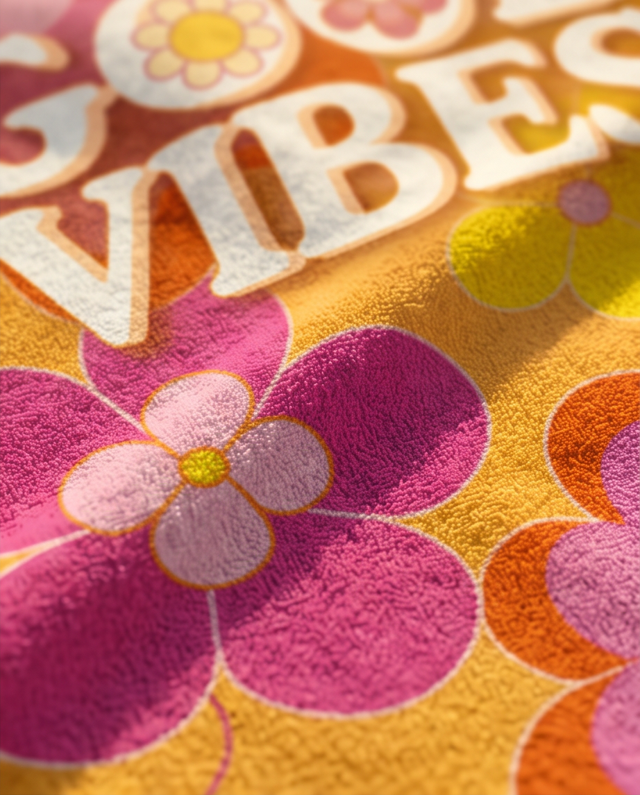 Good Vibes Only – Beach Towel