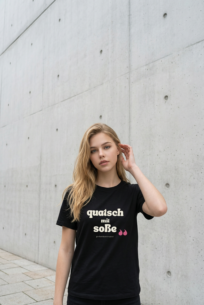 Quatsch mit Soße T-Shirt – Wörter, die bleiben