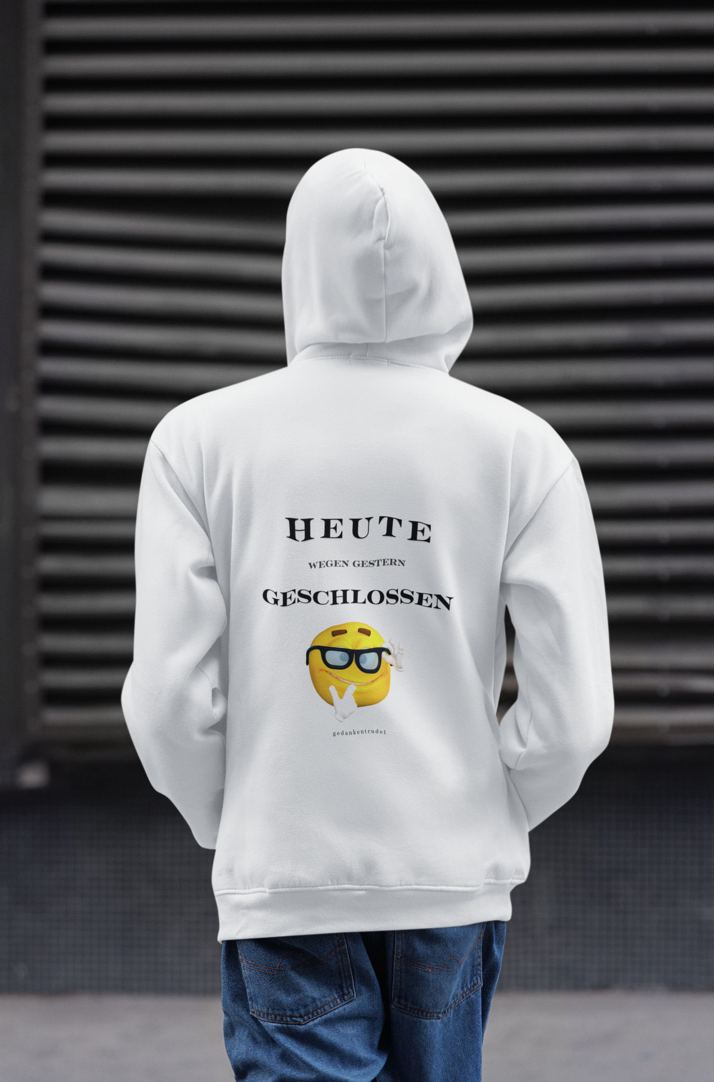 Heute geschlossen Hoodie – Statement